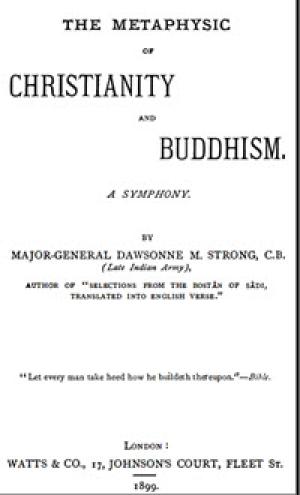 The Metaphysis of Christianity and Buddhism – 10601703